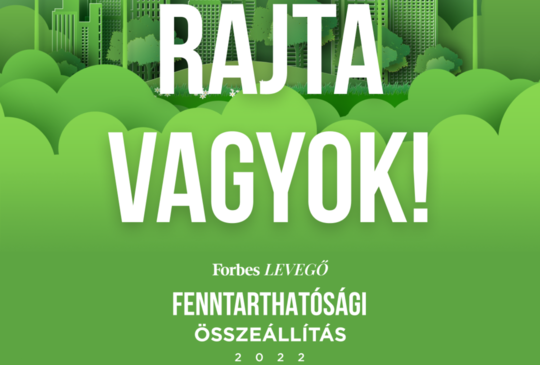 A Katica Tanya a Forbes Fenntarthatósági listáján