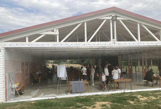 Átadtuk legújabb helyszínünket, a rendezvény pajtát!