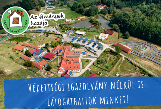 Július 3-tól védettségi igazolvány nélkül is ellátogathattok hozzánk!